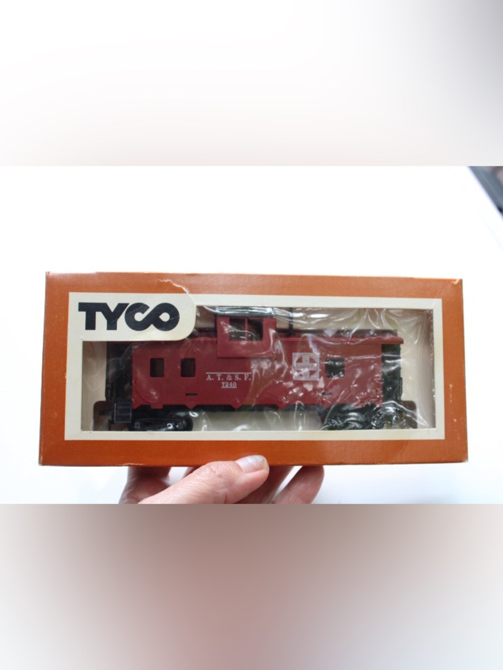 Vintage Tyco HO Santa Fe train set